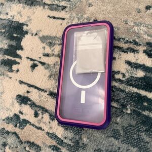 Life proof Purple and Pink Phone Case